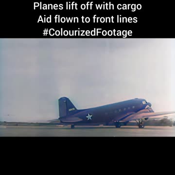 Port Moresby Supply Flight 1943