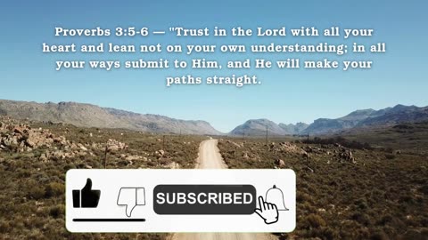 Trust God’s Plan ✝ Proverbs 3:5-6 Explained | How to Surrender Your Life to God #Faith #BibleStudy