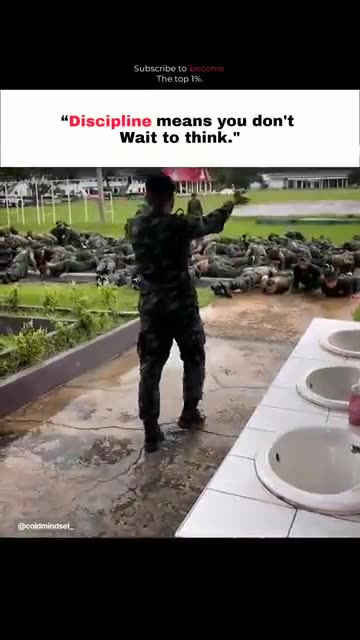 This is What REAL Discipline Looks Like 🫡