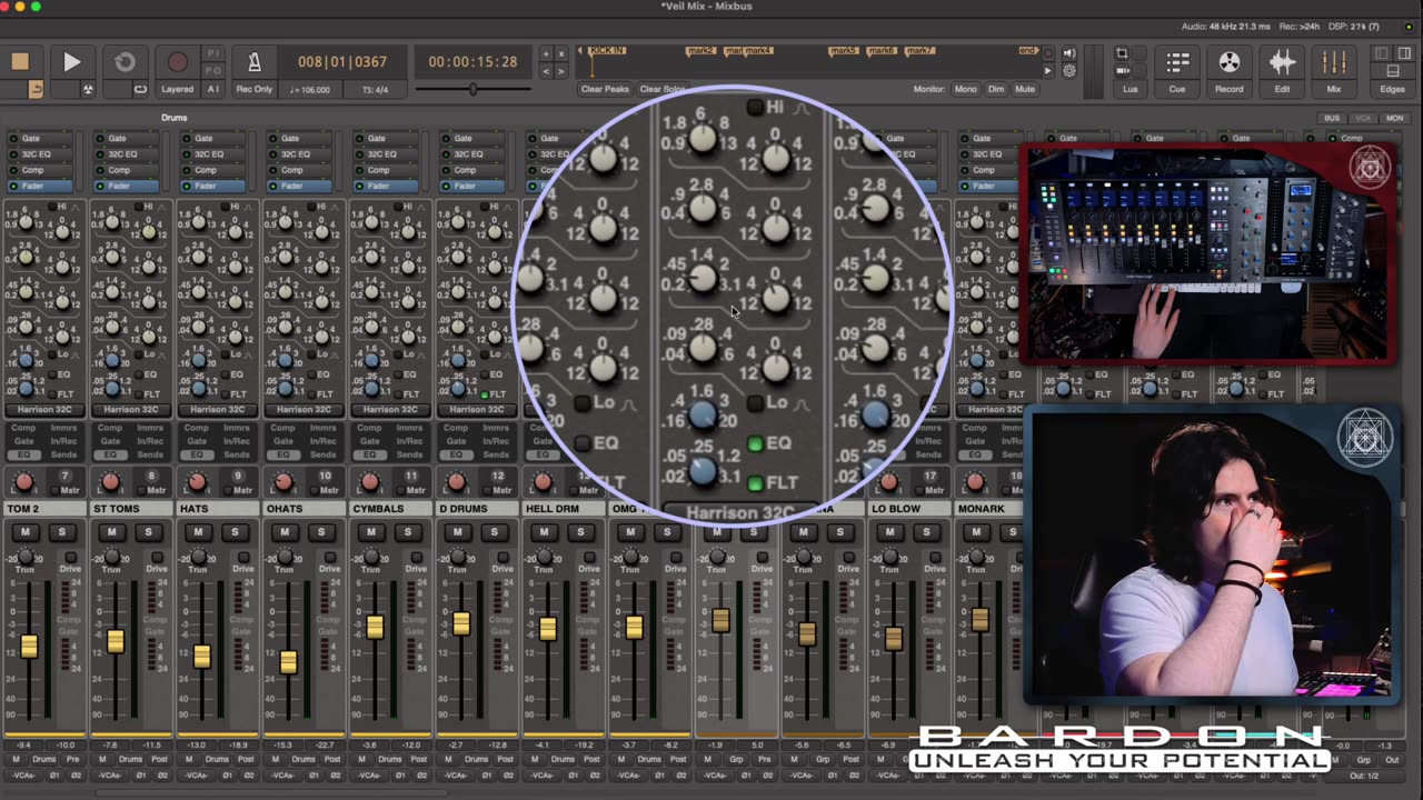 Mixing a song in Harrison Mixbus 11 | Beginning the Mix