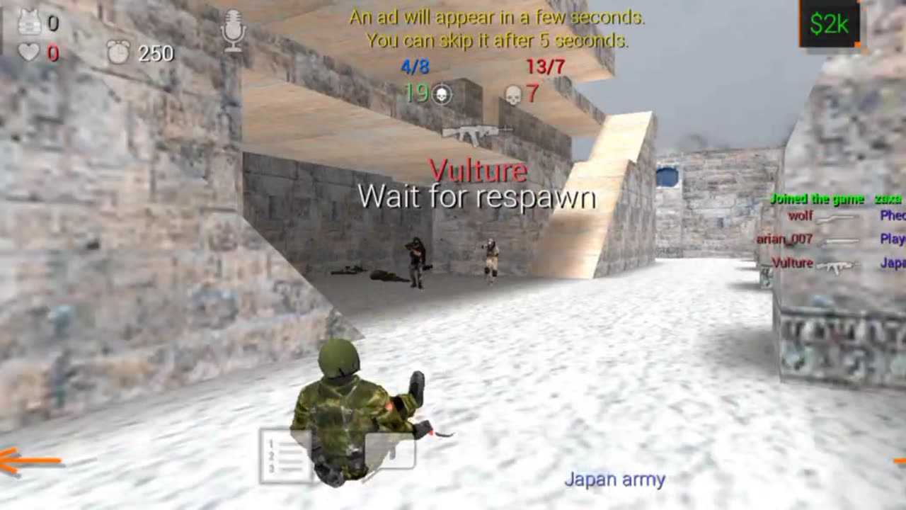 Special forces group 2 snow map