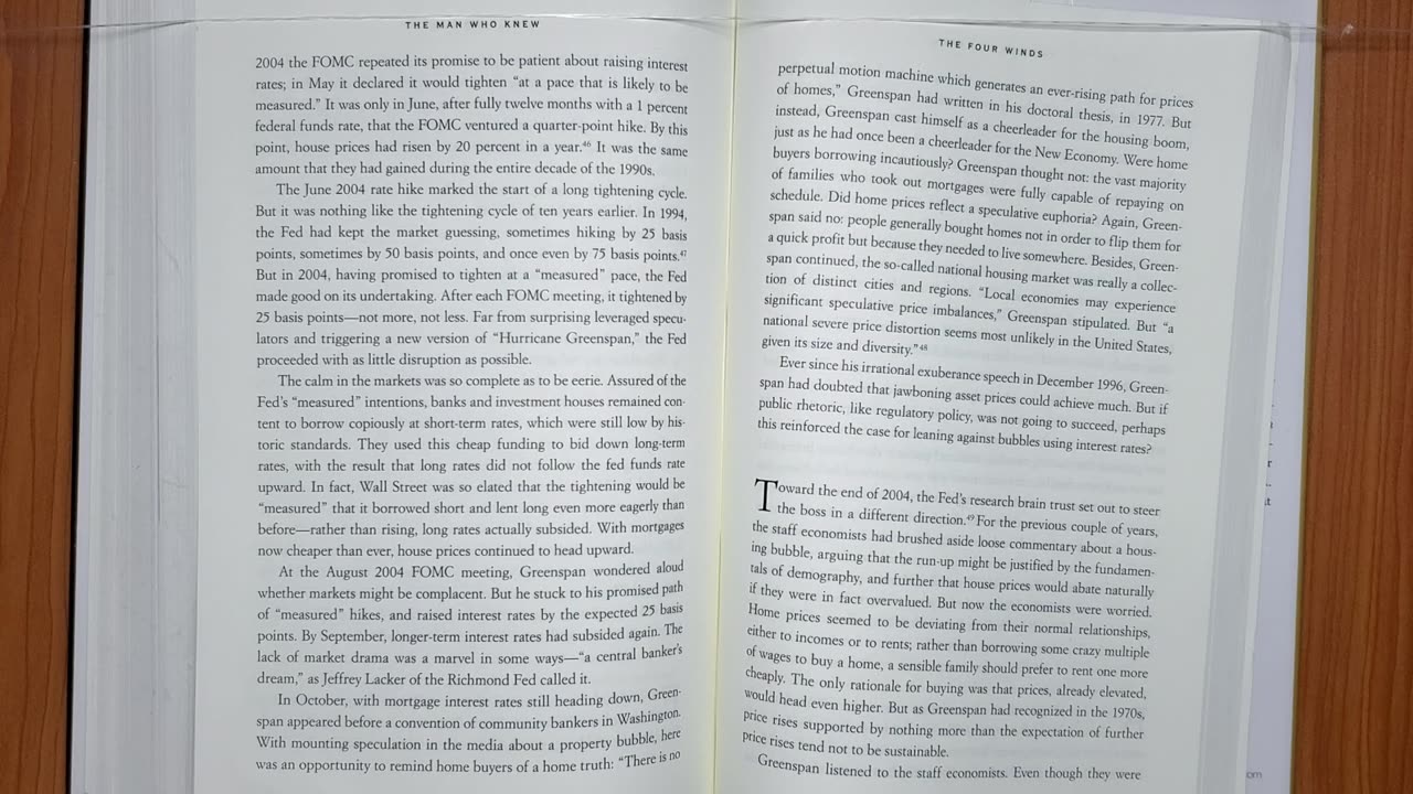 The Man Who Knew 073 Alan Greenspan by Sebastian Mallaby 2016 Audio/Video Book S073