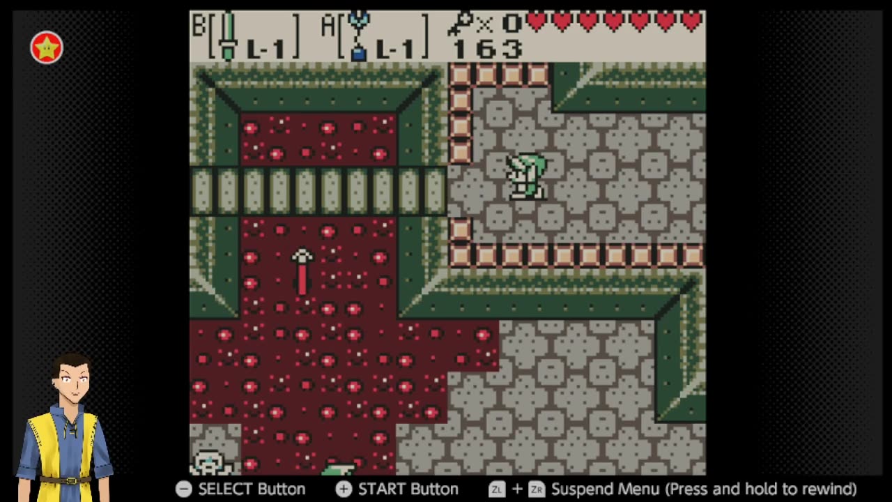 Zelda Oracle of Ages (GBC-SOs) day 16 The Mine Cart Dungeon