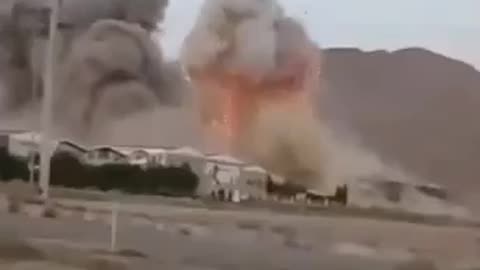 The devastating Israeli attacks on the drone facility in the city of Marand