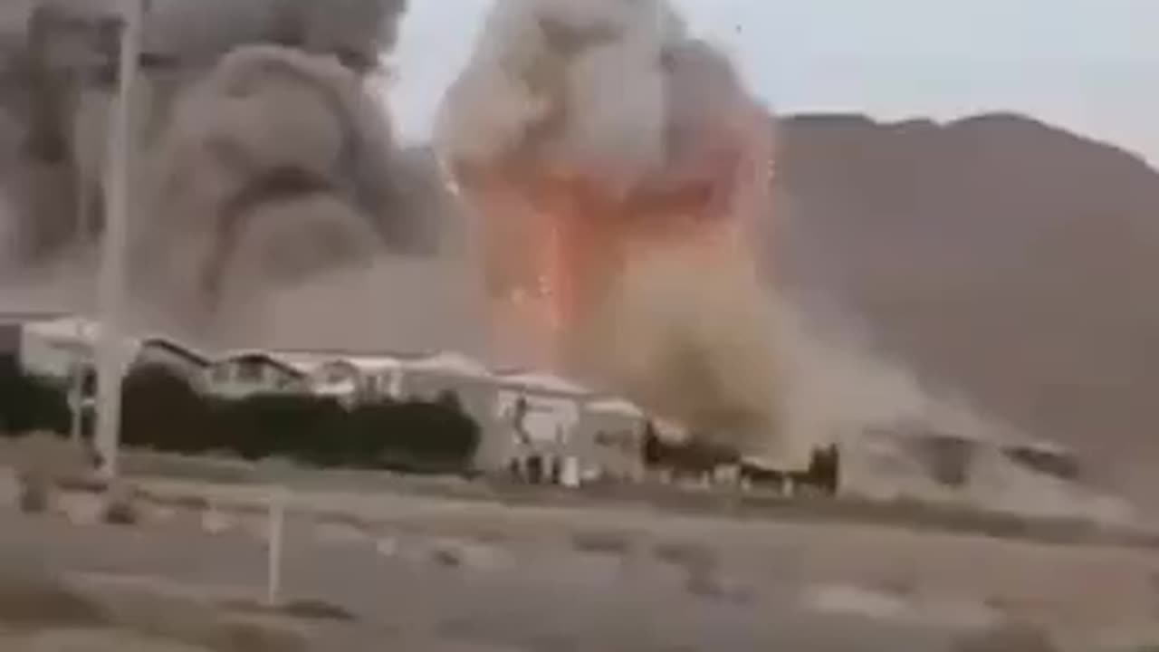 The devastating Israeli attacks on the drone facility in the city of Marand