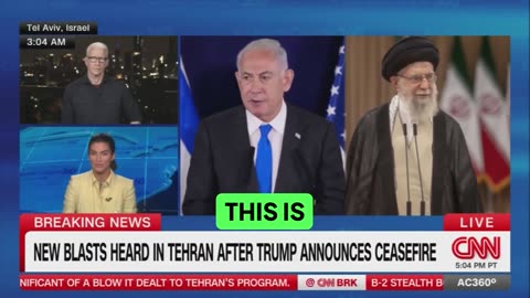 Collins casts doubt about Trump’s ceasefire deal—seconds before Anderson Cooper confirms it.