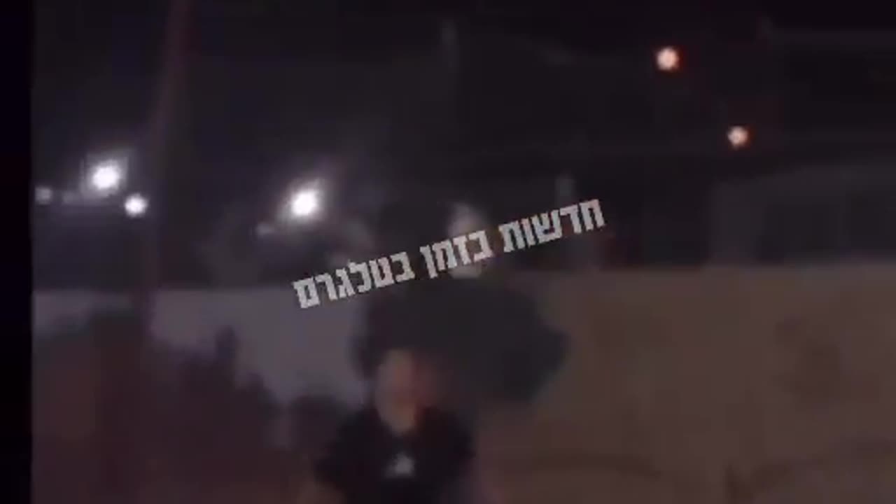 🇮🇷🇮🇱 Man gets hit by car while watching the Iranian missles