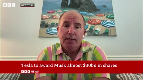 Tesla awards Elon Musk $29bn in shares |sunmax966