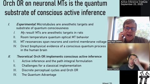ActInf GuestStream 121.1 ~ Conscious active inference (Wiest and Puniani)