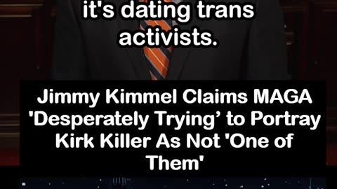 Jimmy Kimmel Suggests Charlie Kirk’s Killer Is MAGA