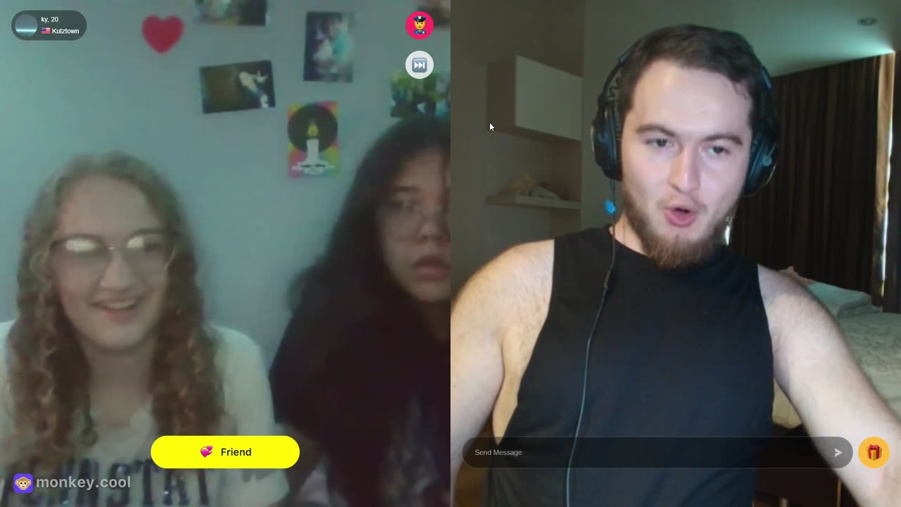 Calling her a Juice on Monkey App - Borz Noxus Livestream