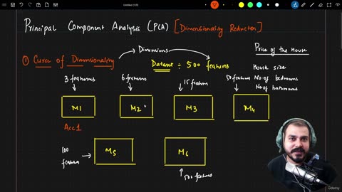 37.1 Curse Of Dimensionality Krish Naik ML