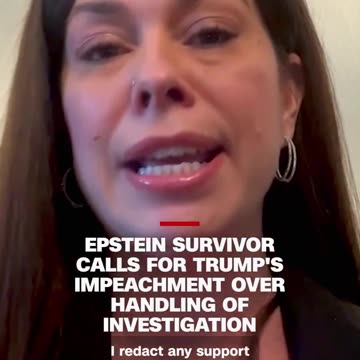 Epstein survivor Haley Robson which supported Trump now has this to say