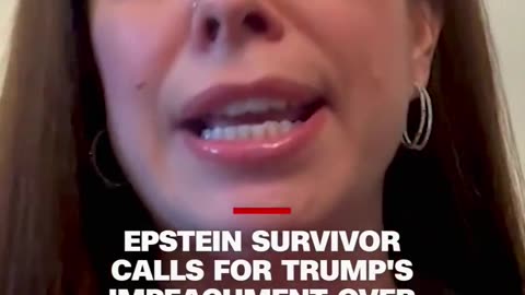 Epstein survivor Haley Robson which supported Trump now has this to say