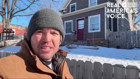 Anti-ICE leftist leaves whistles out in front of their house to obstruct #ICE!