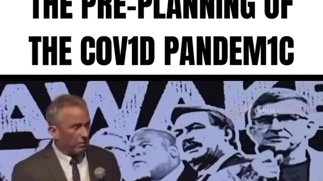 RFK speaks on Gates, Fauci and the pre-planning of the COVID pandemic