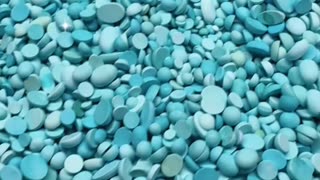 20250717-9 Natural Original Turquoise Cabochon: Geological Elf on the Fingertip