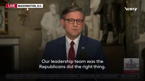 Johnson blasts Democrats for using Americans as 'leverage' as House passes bill to end govt shutdown