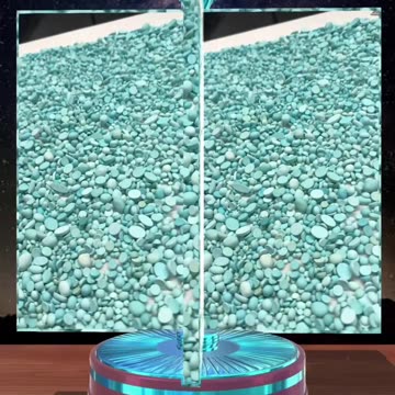 20250704-5 Sleeping Beauty Turquoise Cabochon: An Interstellar Blue Diamond Dream Hidden in Stone