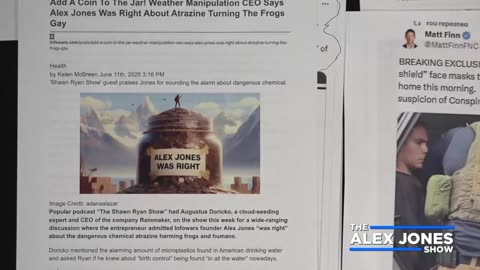 ALEX JONES - INFOWARS LIVE - ALEXJONES.NETWORK - THERE'S A WAR ON FOR YOUR MIND! ➡ THE ALEX JONES SHOW • WAR ROOM WITH OWEN SHROYER • THE AMERICAN JOURNAL WITH HARRISON SMITH • SUNDAY NIGHT LIVE WITH CHASE GEISER