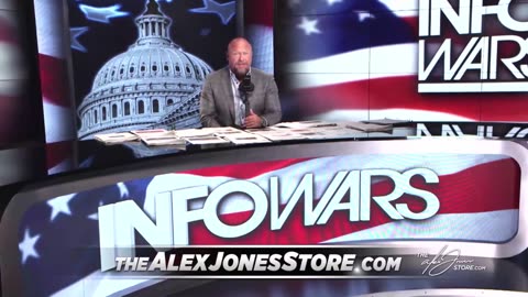 ALEX JONES - INFOWARS LIVE - ALEXJONES.NETWORK - THERE'S A WAR ON FOR YOUR MIND! ➡ THE ALEX JONES SHOW • WAR ROOM WITH OWEN SHROYER • THE AMERICAN JOURNAL WITH HARRISON SMITH • SUNDAY NIGHT LIVE WITH CHASE GEISER