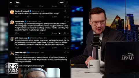 ALEX JONES - INFOWARS LIVE - ALEXJONES.NETWORK - THERE'S A WAR ON FOR YOUR MIND! ➡ THE ALEX JONES SHOW • WAR ROOM WITH OWEN SHROYER • THE AMERICAN JOURNAL WITH HARRISON SMITH • SUNDAY NIGHT LIVE WITH CHASE GEISER