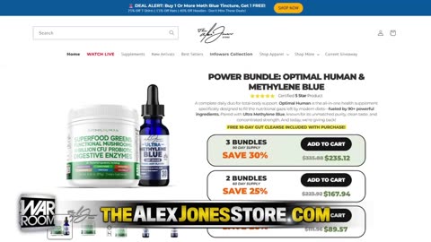 ALEX JONES - INFOWARS LIVE - ALEXJONES.NETWORK - THERE'S A WAR ON FOR YOUR MIND! ➡ THE ALEX JONES SHOW • WAR ROOM WITH OWEN SHROYER • THE AMERICAN JOURNAL WITH HARRISON SMITH • SUNDAY NIGHT LIVE WITH CHASE GEISER