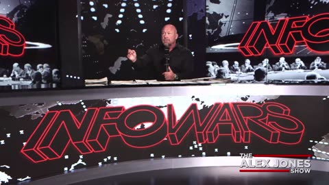 ALEX JONES - INFOWARS LIVE - ALEXJONES.NETWORK - THERE'S A WAR ON FOR YOUR MIND! ➡ THE ALEX JONES SHOW • WAR ROOM WITH OWEN SHROYER • THE AMERICAN JOURNAL WITH HARRISON SMITH • SUNDAY NIGHT LIVE WITH CHASE GEISER