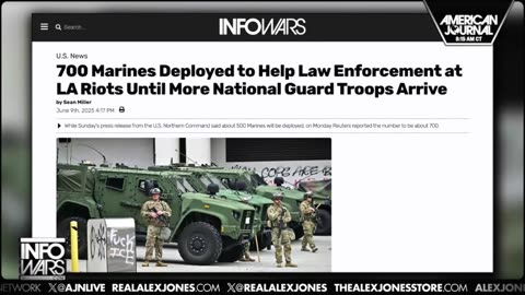 ALEX JONES - INFOWARS LIVE - ALEXJONES.NETWORK - THERE'S A WAR ON FOR YOUR MIND! ➡ THE ALEX JONES SHOW • WAR ROOM WITH OWEN SHROYER • THE AMERICAN JOURNAL WITH HARRISON SMITH • SUNDAY NIGHT LIVE WITH CHASE GEISER