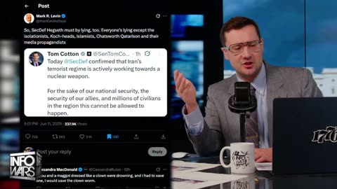 ALEX JONES - INFOWARS LIVE - ALEXJONES.NETWORK - THERE'S A WAR ON FOR YOUR MIND! ➡ THE ALEX JONES SHOW • WAR ROOM WITH OWEN SHROYER • THE AMERICAN JOURNAL WITH HARRISON SMITH • SUNDAY NIGHT LIVE WITH CHASE GEISER