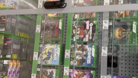 Physical game section for Xbox is shrinking at this Walmart