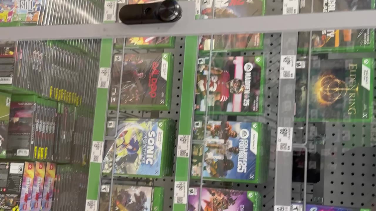 Physical game section for Xbox is shrinking at this Walmart