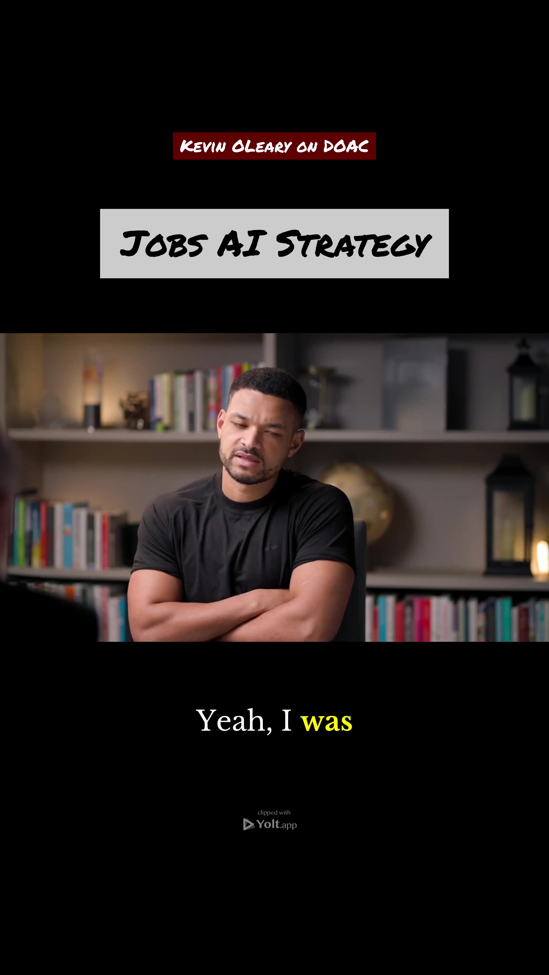 AI: The New Chip War - Kevin OLeary on DOAC #apple #ecosystem #chips