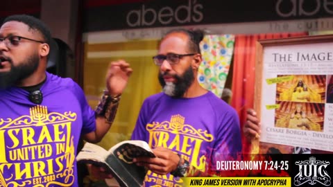 OFFICER GABRIEL CASTS DOWN GRAVEN IMAGES IN BARBADOS! #nathanyel7 #iuic #israelites #barbados