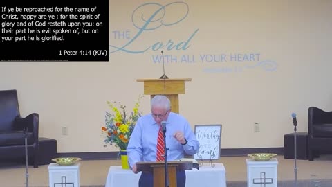 The Summary of Our Suffering | 1st Peter Series