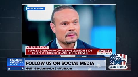 BREAKING: Kash Patel Considering Resigning If Dan Bongino Leaves