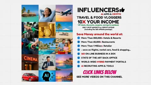 SAVE CLUB - PLEASE DO MEET MY 3 FAVORITE TRAVEL & FOOD VLOGGERS (teaser 001) TOP TEAM ROB BUSER