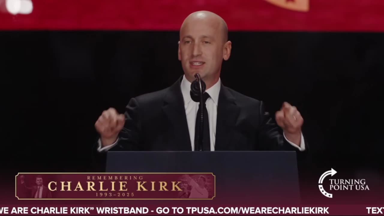 Stephen Miller: We Will Carry Charlie and Erika in Our Heart and Fight That Much Harder