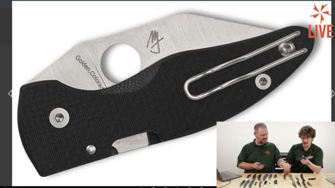Spyderco Reveal #18 Live First Look - KnifeCenter