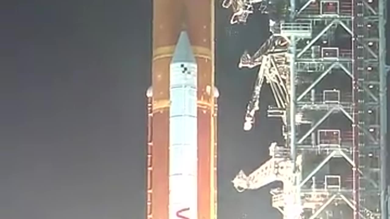 Amazing: NASA's Artemis I Rocket Launch from Launch Pad 39B Perimeter