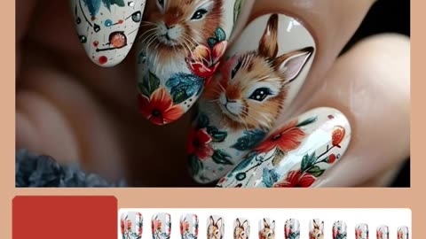 💅 Coffin Press-On Nails – Yellow Bee & Flower Design 🌼🐝