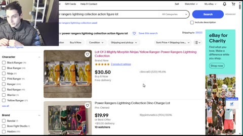 The Search For Deals On Hasbro Power Rangers Lightning Collection Action Figure Lots On eBay In 2025