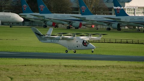 British air taxi completes first European flight in open airspace