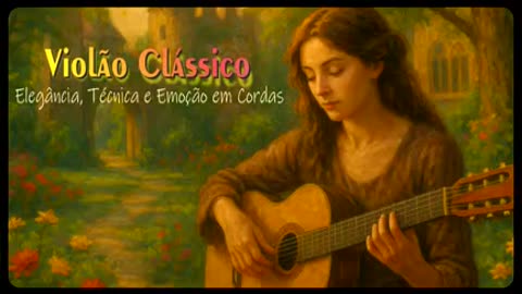 🎼 Violão Clássico | Elegância, Técnica e Emoção em Cordas 🎸✨