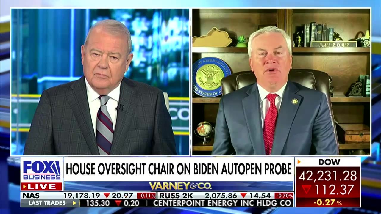 James Comer cites Jake Tapper to claim Biden executive orders are 'null and void'