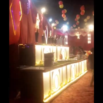 Wedding stage light decoration #sukai_light_house