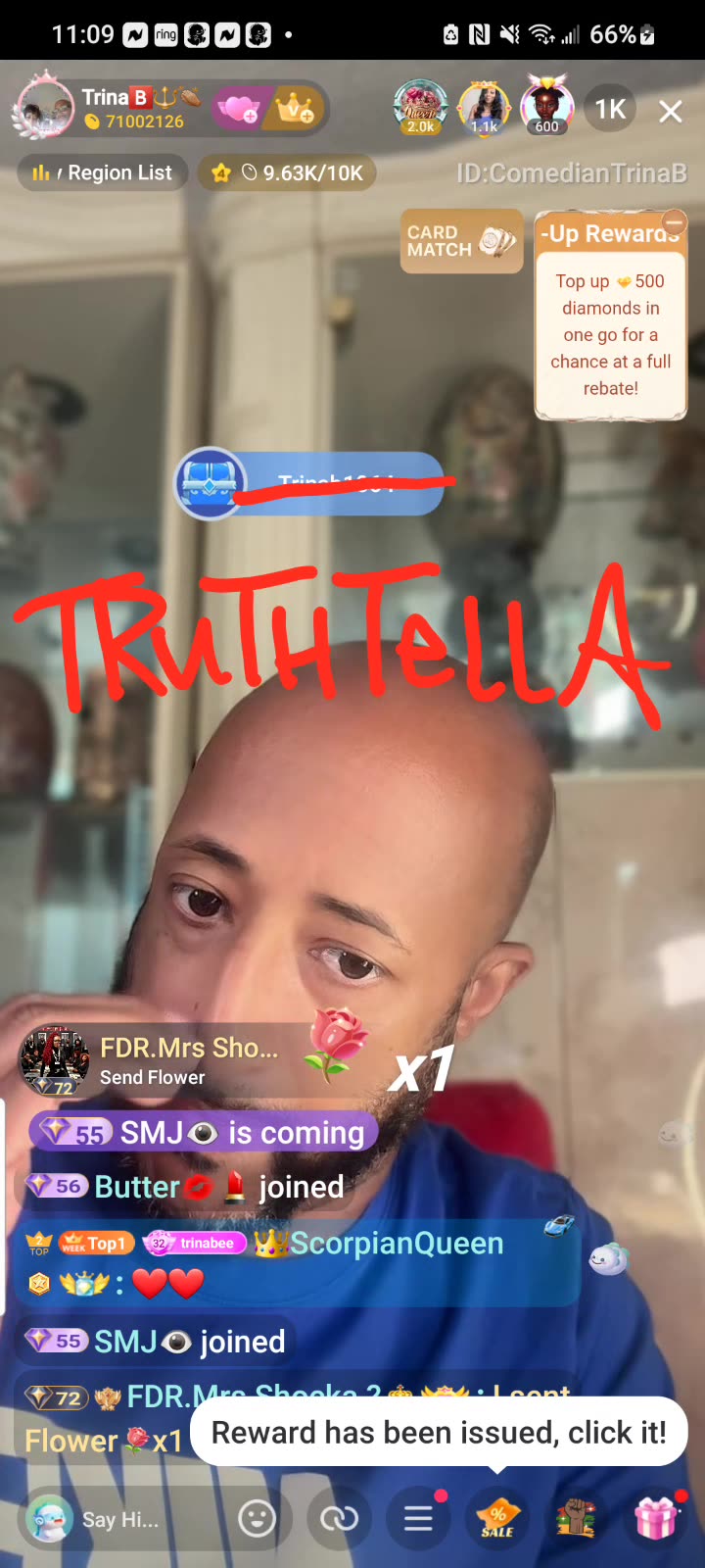 PEDO-FLOP TRINA B TELLS FUCKBOY LIKENOOTHER HE WANTS TO PUT HANDS ON HIM