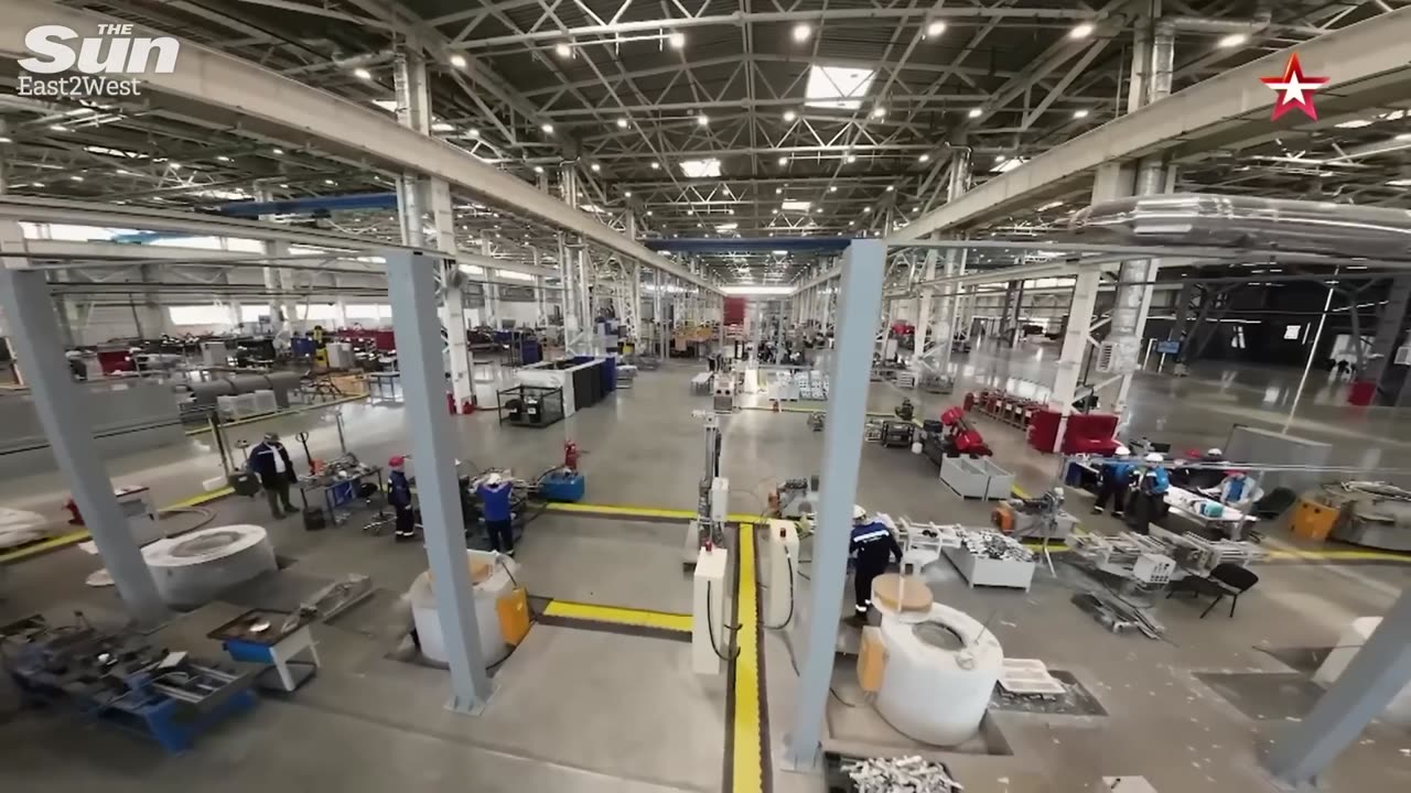 Inside Putin's drone plant where workers build kamikaze killing machines