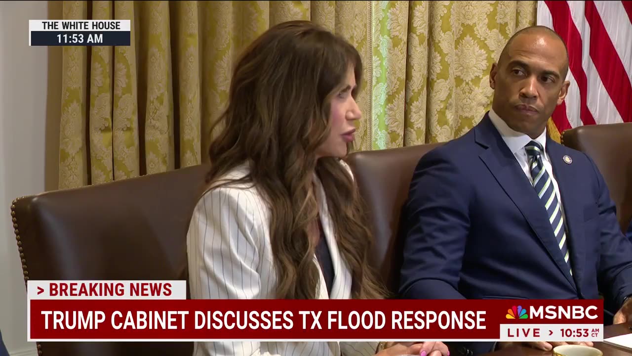 Kristi Noem 'extreme grateful for God's hand' in Texas flooding