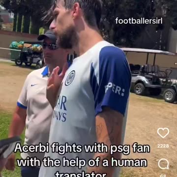 Francesco Acerbi threatens to fight PSG fans for mocking him in the USA